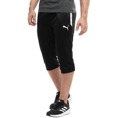 Puma Teamliga 3/4 Trainingsbroek Heren - Zwart | Maat: M