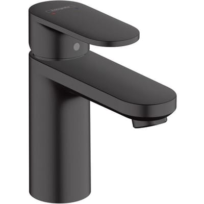 hansgrohe Vernis Blend - Wastafelmengkraan - Ééngreeps bediening - Zonder waste - 100mm maat - Mat Zwart