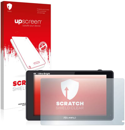 upscreen - Screenprotector voor Feelworld LUT6 6" - Folie Beschermfolie transparant