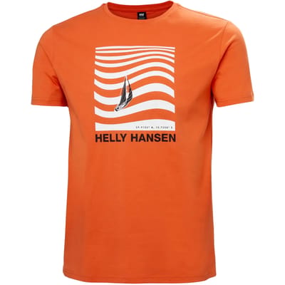 Helly Hansen Shoreline 3.0 T-shirt Met Korte Mouwen Oranje L Man