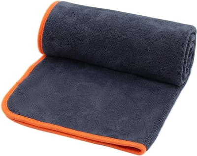Microvezel Handdoeken - Sporthanddoeken Gym - Snel Drogen - Zeer Absorberend - 40 x 80 cm - Donkergrijs