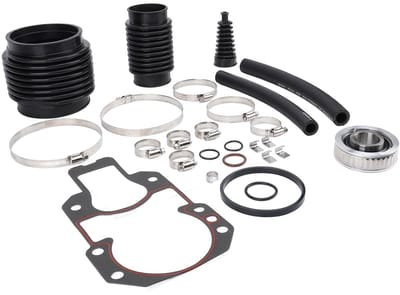 Allecto - Spiegelafdichting Balg Kit - Vervanging Gimbal Lager - Duurzaam en Betrouwbaar - Marine Grade Rubber - Roestvrij Staal - Onderhoud Boten ...
