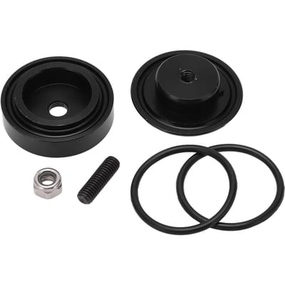 40mm Auto Achterwisser Verwijderingskit Aluminiumlegering Verwijderingsplug Afdekkap Vervanging voor Civic CRV CRX black