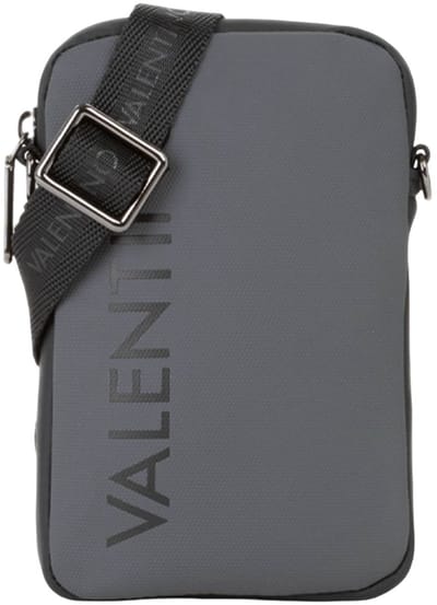 VALENTINO telefoontasje Dragonhawk Crossbody Bag Grigio / Nero donkergrijs