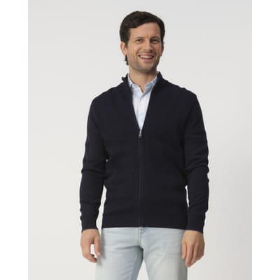 Campbell Vest Heren Donkerblauw