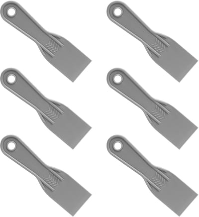 Plamuurmes, Flexibel Plamuurschraper Muurschraper Accessoire voor Reparatie Plamuur Reparatie Pleisteren en Schilderen(Grijs)