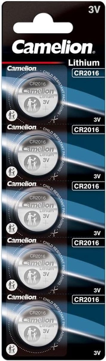 Knoopcel Batterij - Platte Batterij - Apparaten Voeden - 3 Volt Spanning - CR2016 Formaat