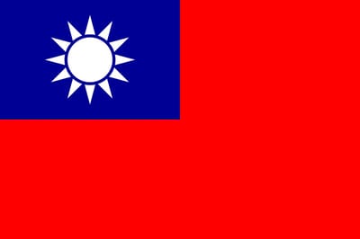 Vlag Taiwan 70x100cm