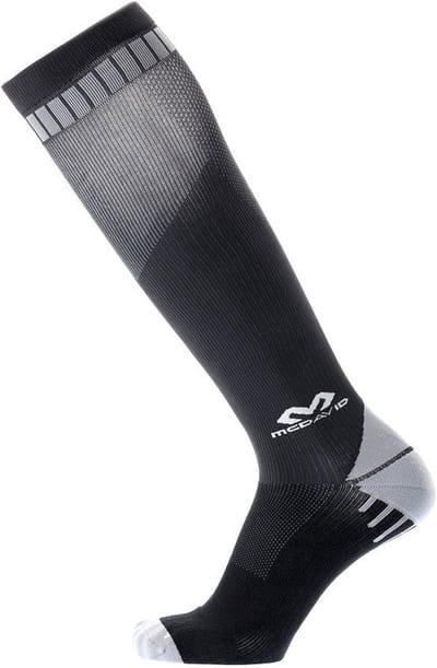 McDavid Elite Compressiesokken - 1 Paar - 8842R - Maat L - Zwart/Grijs