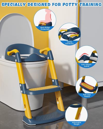 Toiletbril voor kinderen, wc-bril voor jongens en meisjes, kindertoiletbril