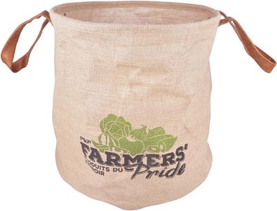 Esschert Design Plantentas Farmer's Pride 60 Liter Jute Naturel