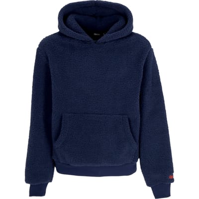 Heren Sherpa-hoodie marineblauw
