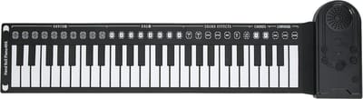 Jojoy - Roll Up Piano - Oprolbare Piano - Digitale Piano - Opvouwbare Piano - Oprolbaar Keyboard met 6 Demo Liedjes, 16 Klankkleuren - CLAVIER