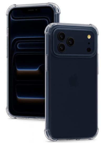 Hoesje geschikt voor iPhone 17 Pro - Shockproof Transparant Back Cover Case