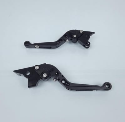 Levier frein droit Myra pour Moto Moto Guzzi 1200 Stelvio Ntx/Std 2011 à 2016 alu CNC noir / paire Neuf