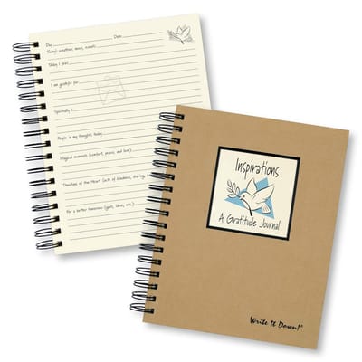 Inspiraties Gratitude Journal - Harde Kaft met Prompts op Elke Pagina
