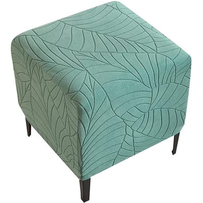 Bladeren Jacquard Kuipstoelhoes voor Woonkamer Spandex Club Fauteuil Slipcovers Elastische Eénpersoonsbankhoezen Barbalie Hotel gray