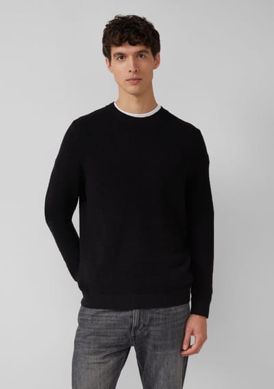 s.Oliver  Pullover Black Maat: M | Sweaters Outlet | Heren | Zwart