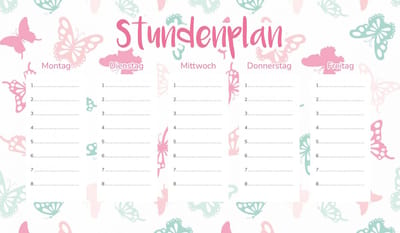 Wallvy - Magnetisch Lesrooster - Zoete Vlinders - 30x17,5 cm