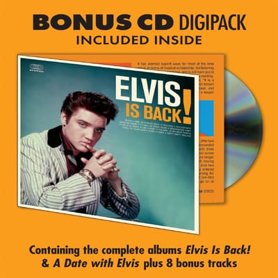 Elvis Presley - Elvis Is Back! (LP+Cd)
