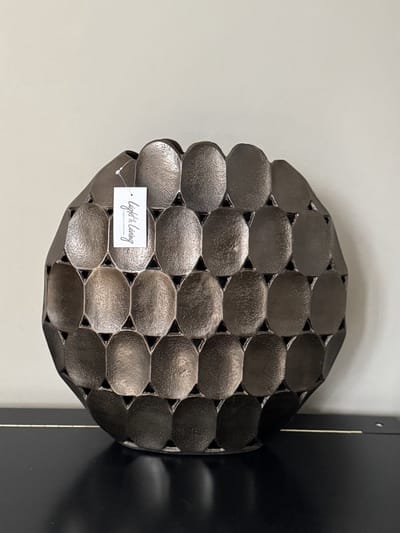 Light en Living Vaas deco 32X9X33 cm ORLAN goud