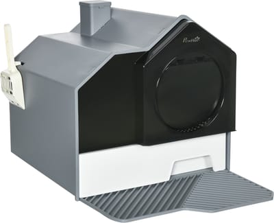 PawHut Katzentoilette mit Schaufel D31-077V00