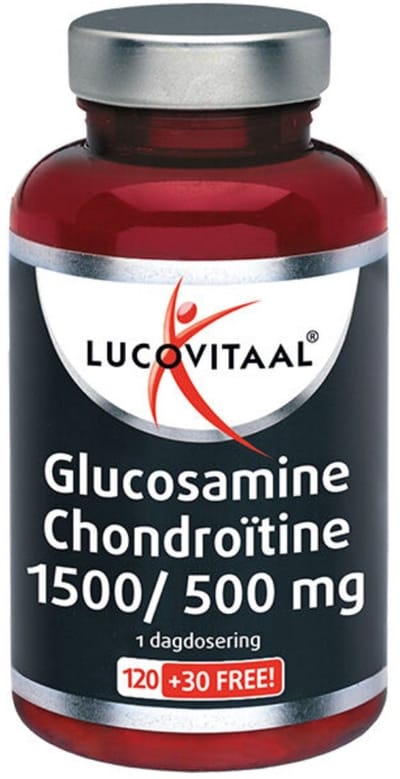 Lucovitaal Glucosamine ChondroÃ¯tine 1500/500 mg Voedingssupplement - 150 Tabletten