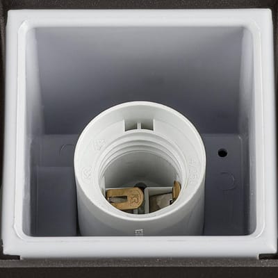 SLV GRAFIT E27 11W staande buitenlamp vierkant IP44 900mm antraciet (1006184)