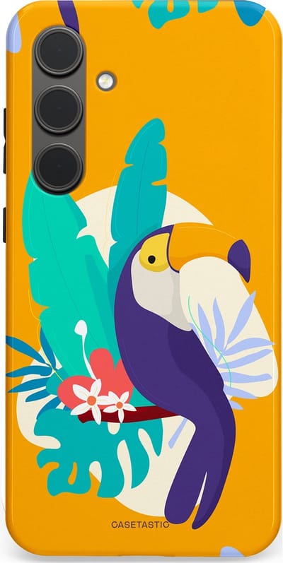 Casetastic Hoesje Geschikt voor Samsung S24 Plus - Stijlvolle Beschermende Duo-layer Case - Toeceaan