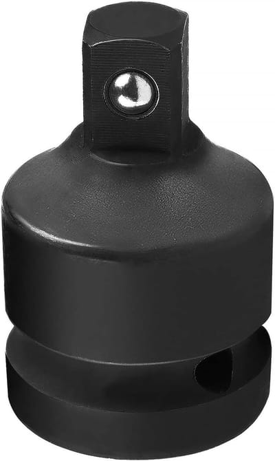 Verstelbare steeksleuteladapter, binnen vierkant 20 mm, buiten vierkant 12,5 mm, omzetten van 3/4 inch naar 1/2 inch voor diverse toepassingen
