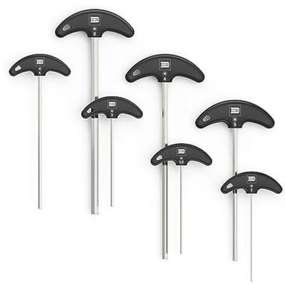 T-Handvat Inbussleutel Set - 7 Stuks van 2-8mm