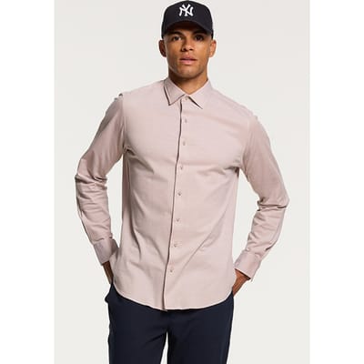 Shiwi Pique Shirt Pablo Warm Sand Size: XL | Casual Shirts Outlet | Heren | Roze
