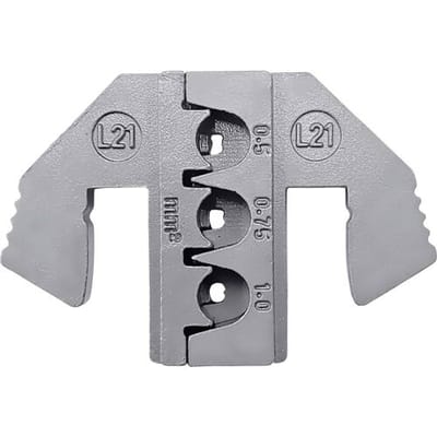 TOOLCRAFT TO-9625872 Krimpinzetstuk MCP 6.3/4.8K & SPT plat contact (SWS) 0.5 tot 1 mm² Geschikt voor merk TOOLCRAFT