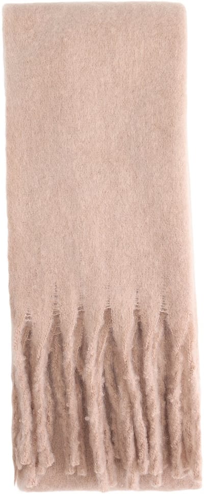 Emilie scarves - sjaal - wintersjaal - dames - basic - lang - Mink Taupe / Donkerbeige