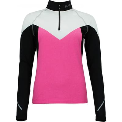 Dames t-shirt 1st skin met ritssluiting Peak Mountain