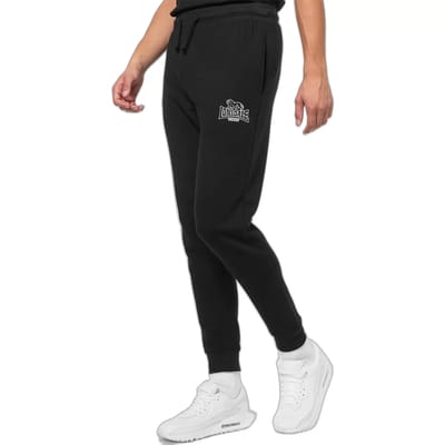 Lonsdale Rathven Jogginghose normale Passform Black/White-XXL