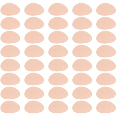 40 pièces Patchs Capteur Résistants à l'eau Résistants à la transpiration Patchs adhésifs Respirants Bande de fixation pour capteur beige