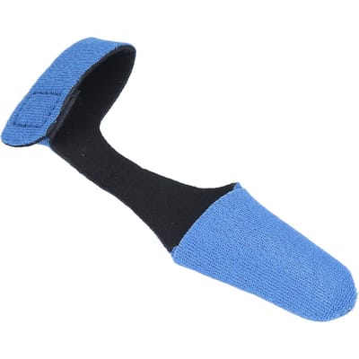 2 stuks Nylon Hengeltopbeschermer Hoes Hengelband Draagbare Visaccessoires voor Mannen black