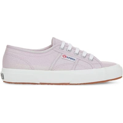 Superga Dames/Dames 2750 Lamew Metallic Trainers (Pastel Lila/Iridescent)