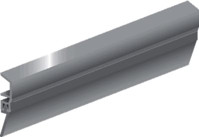 Ellen Matic Dorpelstrip- Aluminium Acryl - 100 cm