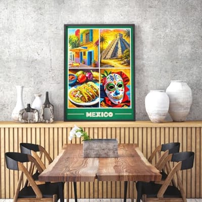 Enjoy Puzzle legpuzzel Mexico 1000 stukjes kleurrijk karton.