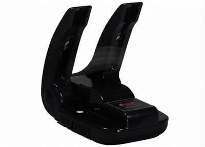 KAD® Schoenendroger - Elektrische Schoendroger voor Onderweg - Schoenverfrisser - Zwart - 20cm x 4cm x 6cm