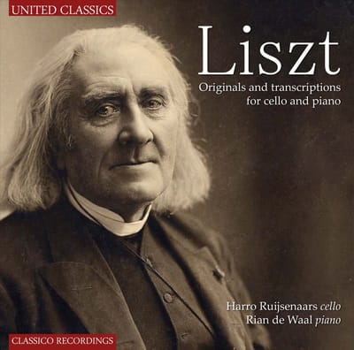 Harro Ruijsenaars & Rian De Waal - Liszt: Originals And Transciptions For Cello And Piano (CD)