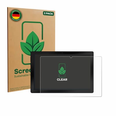 2 Stuks Screenprotector voor Wqplo WPLA10 - Hoogwaardige Beschermfolie transparant