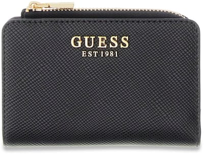 GUESS portemonnee Gilda SLG Zip Around Card Case Black zwart