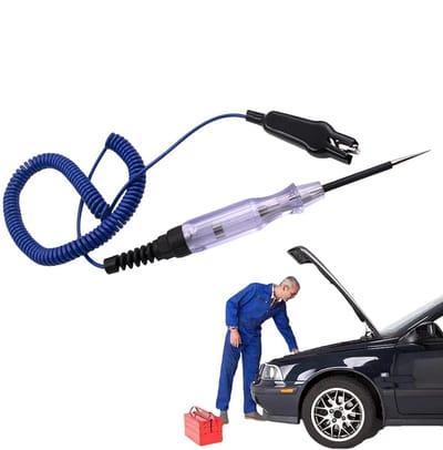 Testlamp Auto - Spannings tester - Autos Circuits Controleren - Snelle Indicatie - 6-24V - Zwart