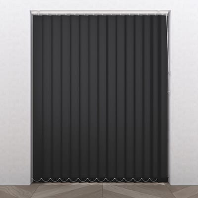 Lamellen set Easy Line - Transparant - Black - 40 x 260 - 5 lamellen