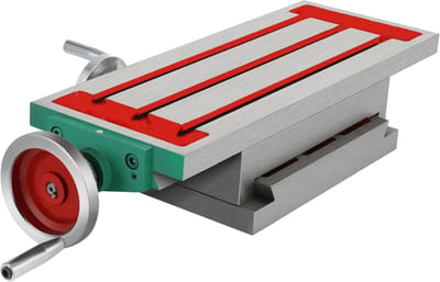 VEVOR Schroefklem Bankschroef 450 mm, Tafel Bankschroef 170 mm, Tafelklem 100 mm, metaal Professionele Gietijzeren Bankschroef voor Kolomboormachines Brede Bekken En Veelzijdig Gebruik