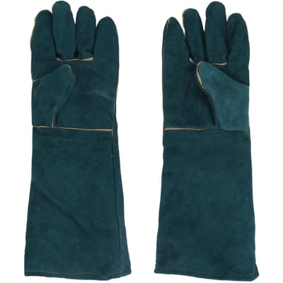 Huisdierverzorgingshandschoenen Bijtbestendig Multifunctioneel Verdikt 45CM Beschermhandschoen Krasbestendig black