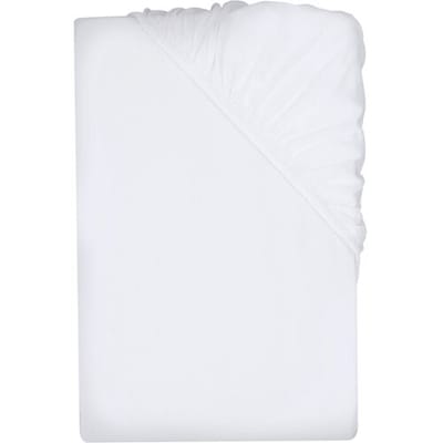 LIVARNO Satijnen hoeslaken 180-200 x 200 cm (Wit)